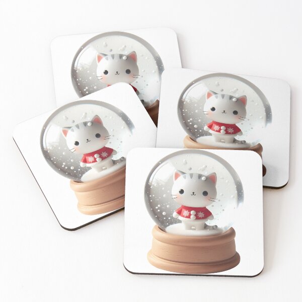 Item preview, The Story of a Snow Globe Kitten designed and sold by nocturnastore.