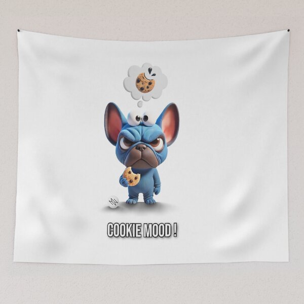 Item preview, Cookie mood Frenchie. designed and sold by LoveFrenchieNFT.