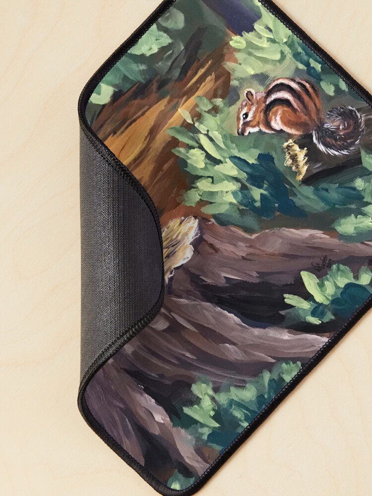 Thumbnail 2 of 5, Mouse Pad, Chipmunks designed and sold by Wendycuster.