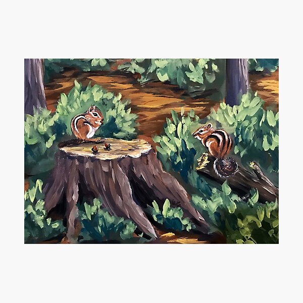 Item preview, Chipmunks designed and sold by Wendy Custer.