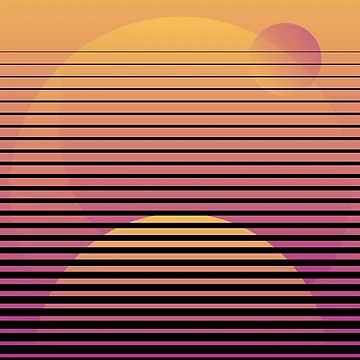 Artwork thumbnail, Cyber Sunset by visualcraftsman
