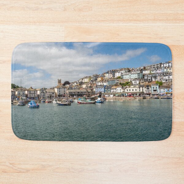 Item preview, Front on view of Brixham Harbour, Devon designed and sold by yackers1.