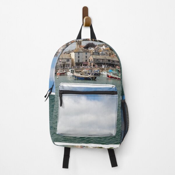 Item preview, Front on view of Brixham Harbour, Devon designed and sold by yackers1.