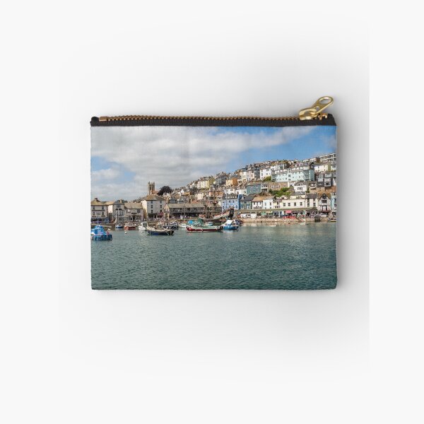 Item preview, Front on view of Brixham Harbour, Devon designed and sold by yackers1.