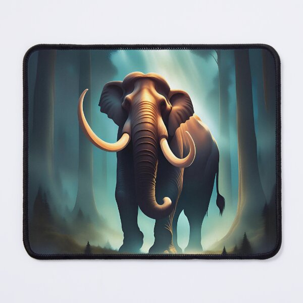 Item preview, Mammoth in a forest designed and sold by Purr95.