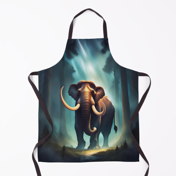 Item preview, Mammoth in a forest designed and sold by Purr95.
