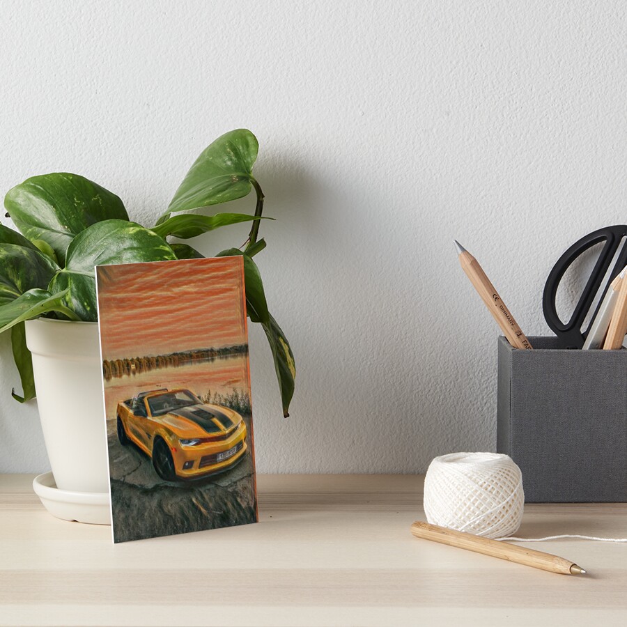 Item preview, Art Board Print designed and sold by OrangeCars.