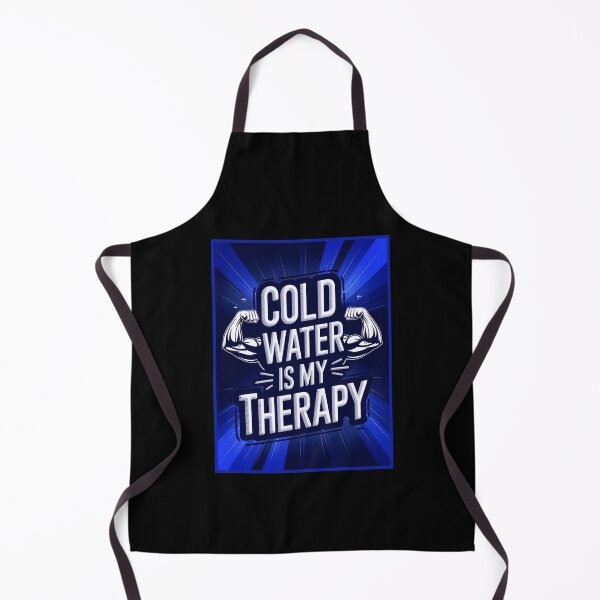 Item preview, Cold Water Is My Therapy Funny Gifts for Pepole Who Like Ice Bathing designed and sold by byMartha.