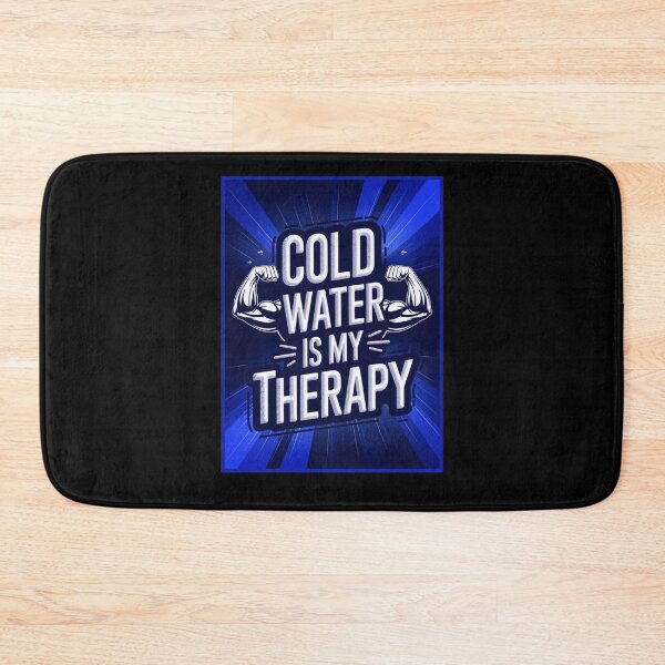 Item preview, Cold Water Is My Therapy Funny Gifts for Pepole Who Like Ice Bathing designed and sold by byMartha.