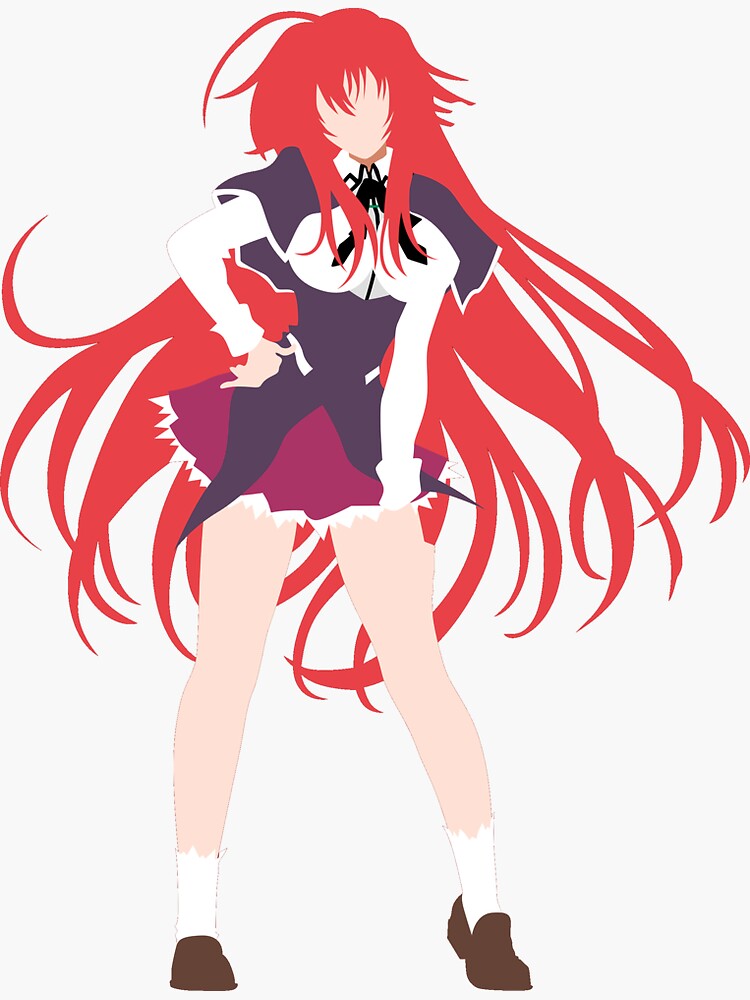 Rias Gremory High School DxD Glossy Sticker Anime Waterproof!