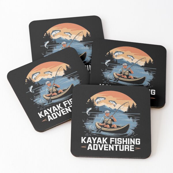 Item preview, Kayak Fishing Adventure - Scenic Nature and Fishing Art designed and sold by love3617.