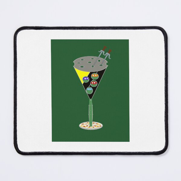 Artikelvorschau, TMNT Martini entworfen und verkauft von MidCenturyMama.