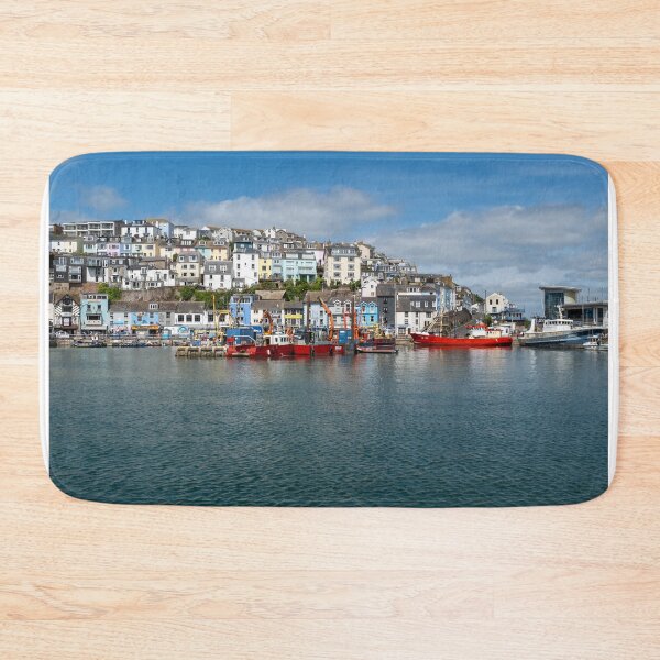 Item preview, Brixham harbour, Devon on a summer day designed and sold by yackers1.