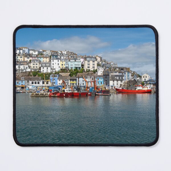 Item preview, Brixham harbour, Devon on a summer day designed and sold by yackers1.