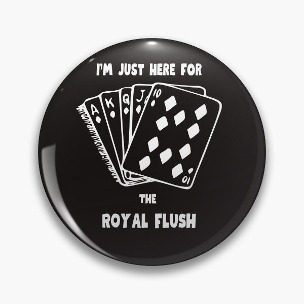 Item preview, Poker Themed Royal Flush Funny Design designed and sold by CarpanaBay.