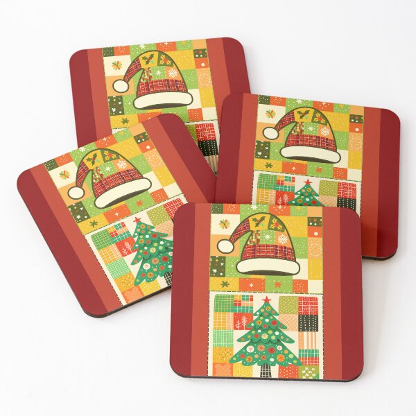Item preview, CHRISTMAS TREE AND SANTA HAT designed and sold by Tammera.