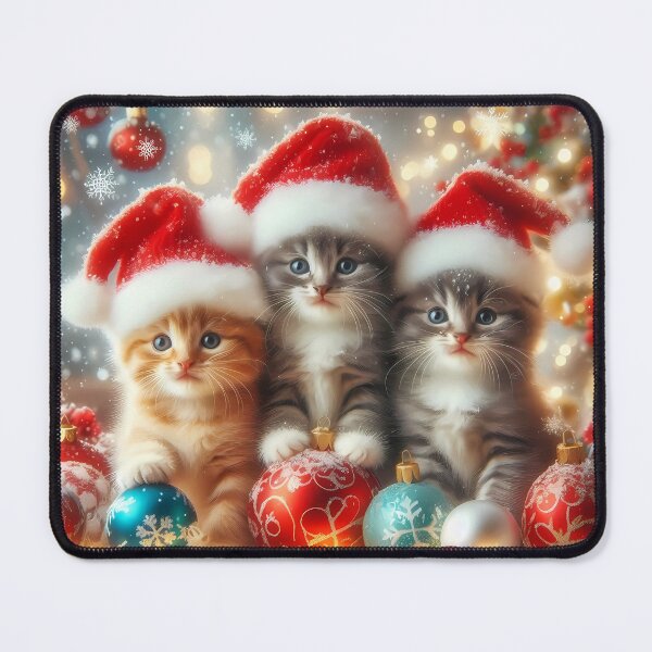 Item preview, The Kitten's Christmas Adventure Under the Lights designed and sold by nocturnastore.