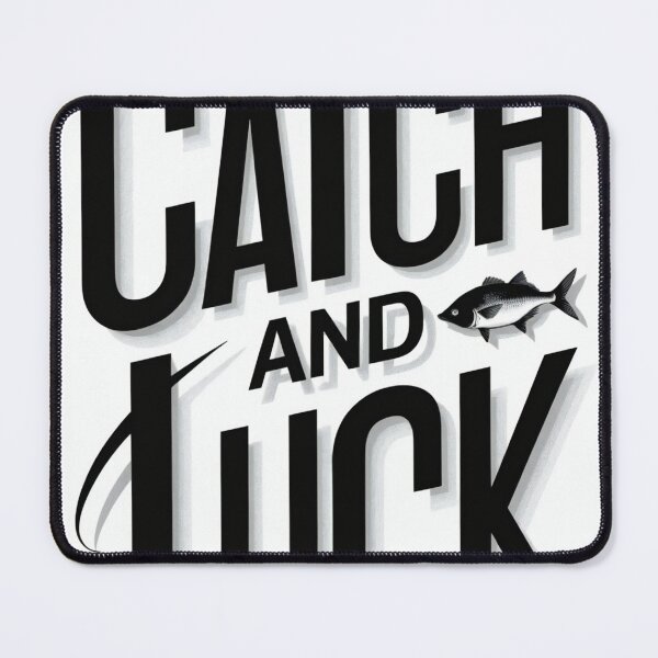 Item preview, minimalistic fishing poster with phrase designed and sold by Creative88Art.
