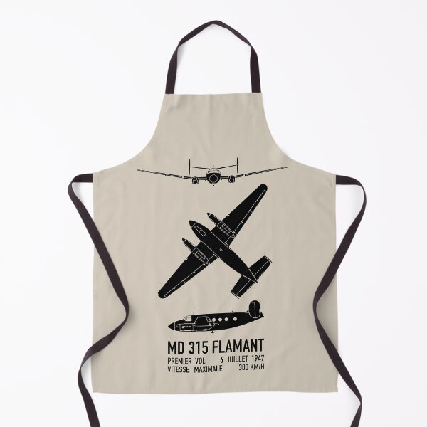 Item preview, MD 315 Flamant French Military Transport Plane Silhouettes Infographic designed and sold by MilitaryMart.