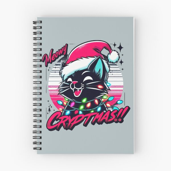 Item preview, Meowy Cryptmas - Black Cat designed and sold by RafaelLima7.