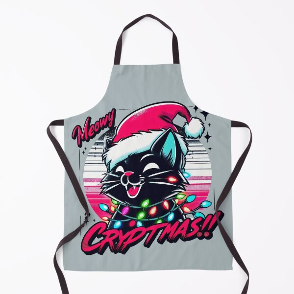 Item preview, Meowy Cryptmas - Black Cat designed and sold by RafaelLima7.