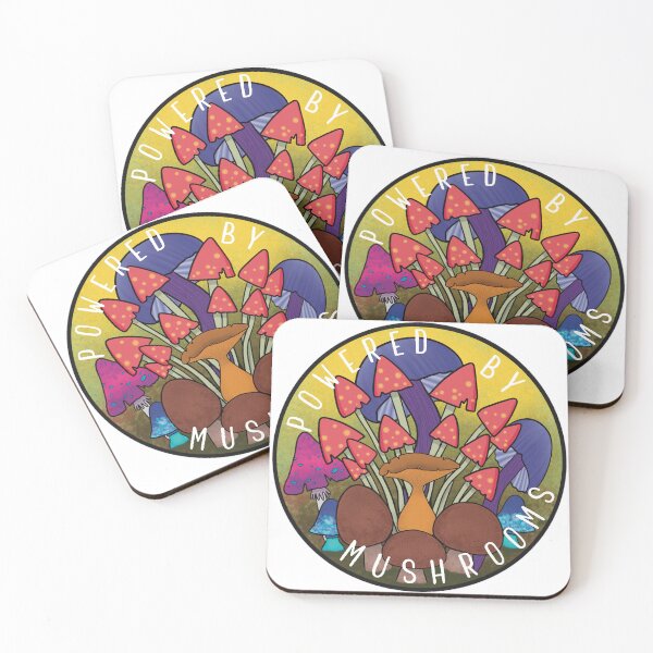 Item preview, Powered By Mushrooms designed and sold by Wubsys.