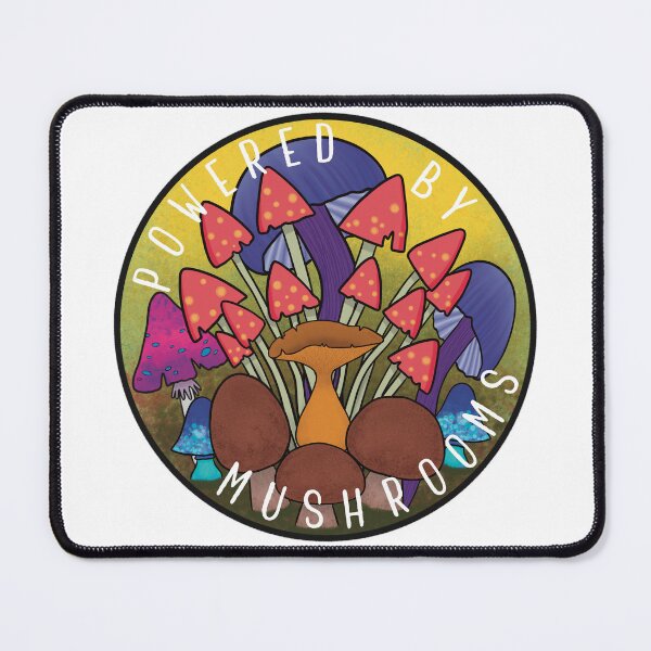 Item preview, Powered By Mushrooms designed and sold by Wubsys.