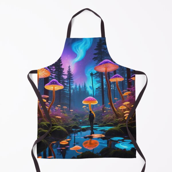Item preview, Bioluminescent Mushrooms Glowing Forest explorer! designed and sold by Cookbeat.