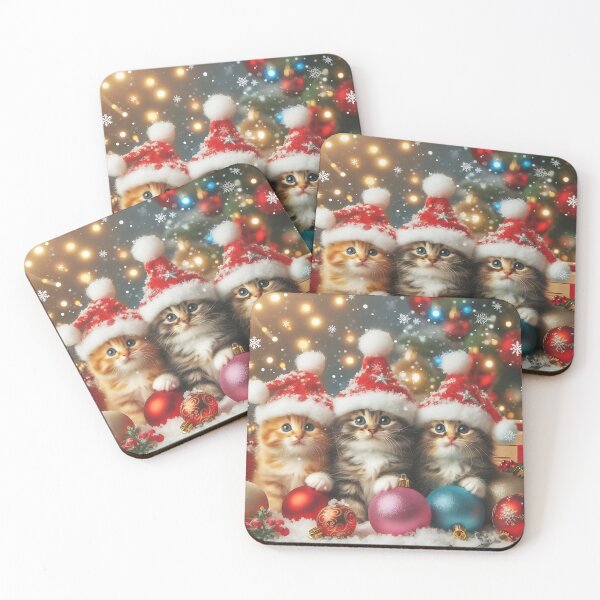 Item preview, The Kitten's Christmas Adventure Under the Lights 2 designed and sold by nocturnastore.