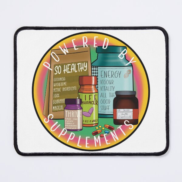 Item preview, Powered By Supplements designed and sold by Wubsys.