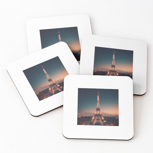Item preview, Eiffel tower view at night  designed and sold by Hannahb1101.
