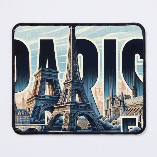 Item preview, concept travel design "PARIS" designed and sold by Creative88Art.