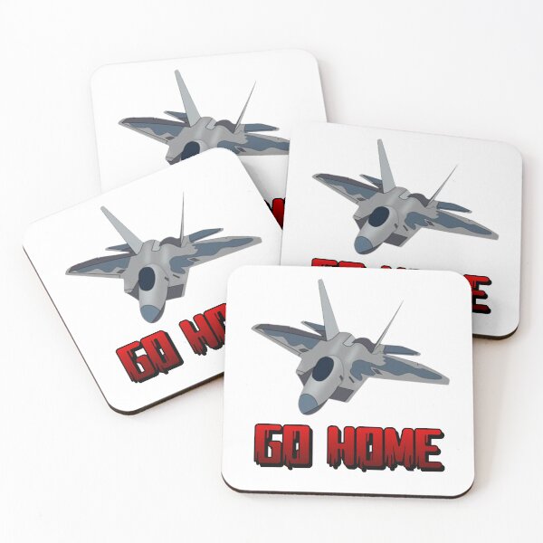 Item preview, F-22 "GO HOME" designed and sold by BarracksWear.