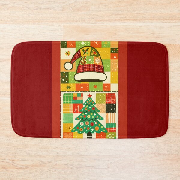 Item preview, CHRISTMAS TREE AND SANTA HAT designed and sold by Tammera.