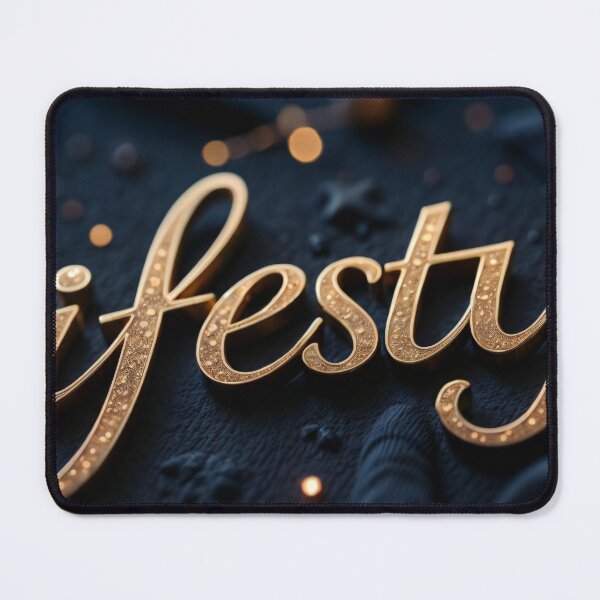 Item preview, blue design with gold text designed and sold by Creative88Art.