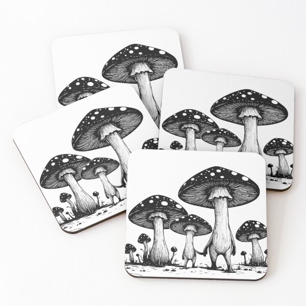 Item preview, Mushroom family  designed and sold by CortexCreations.
