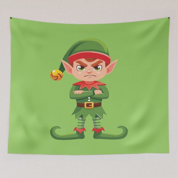 Item preview, Don't Be An Angry Elf designed and sold by UniqueGlobal.