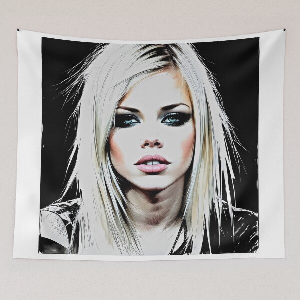 Item preview, portrait of Avril Lavigne designed and sold by bogfl.