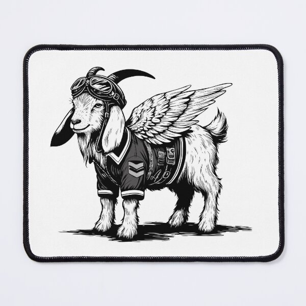 Item preview, Flying Goat Pilot  designed and sold by CortexCreations.