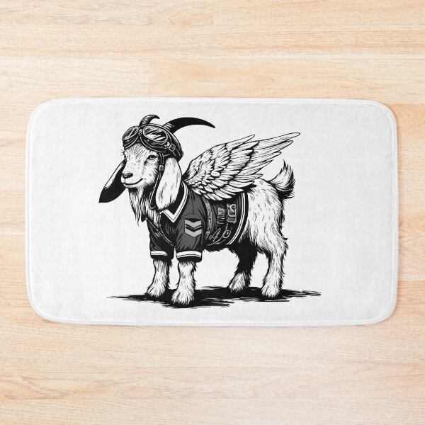 Item preview, Flying Goat Pilot  designed and sold by CortexCreations.