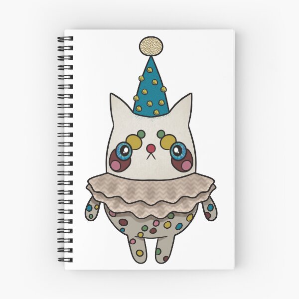Aperçu de l'œuvre Chaton clown vintage créée et vendue par Wubsys.