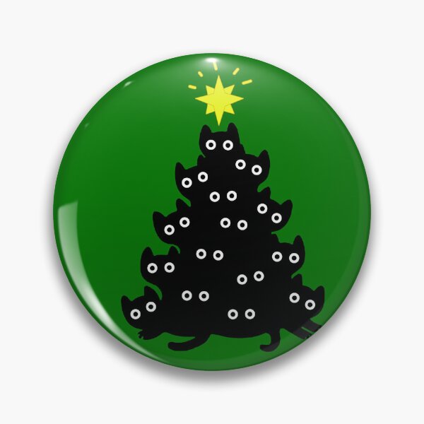 Item preview, Cat Christmas Tree designed and sold by bazsi98.