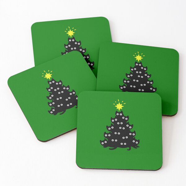 Item preview, Cat Christmas Tree designed and sold by bazsi98.