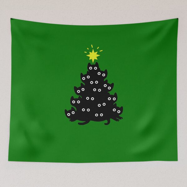 Item preview, Cat Christmas Tree designed and sold by bazsi98.