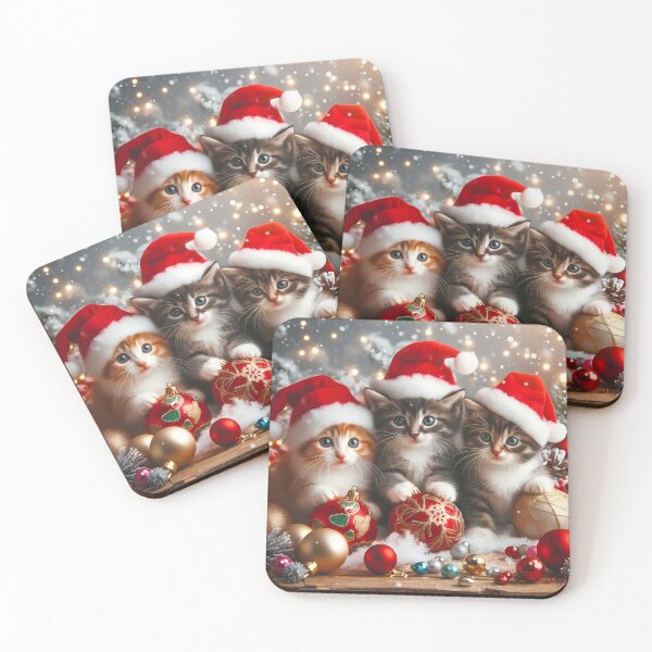 Item preview, The Kitten's Christmas Adventure Under the Lights 4 designed and sold by nocturnastore.