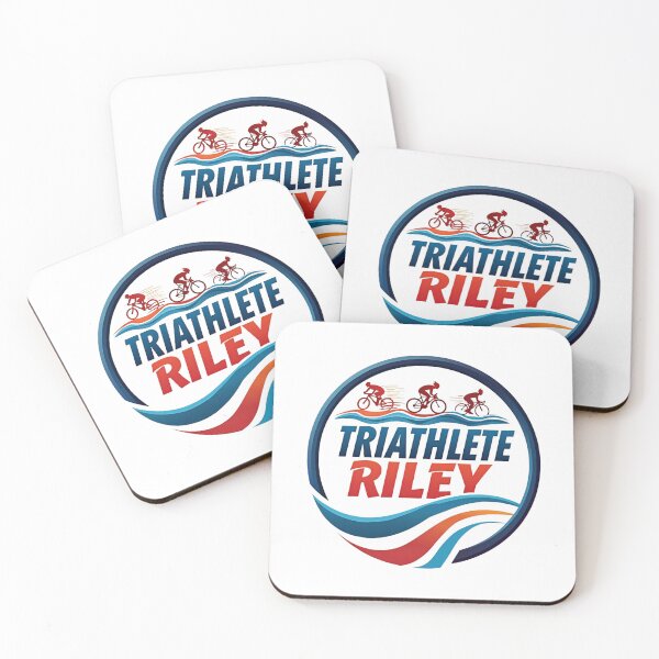 Item preview, Dynamic Triathlete Riley - Swim, Bike, Run designed and sold by Triathlongram.