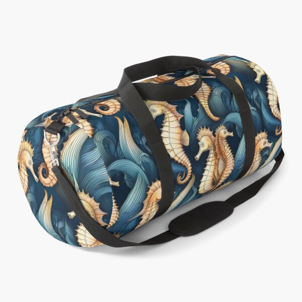 Item preview, Seahorse Safari:  A whimsical pattern featuring seahorses designed and sold by Grang Art Artistic Designs.
