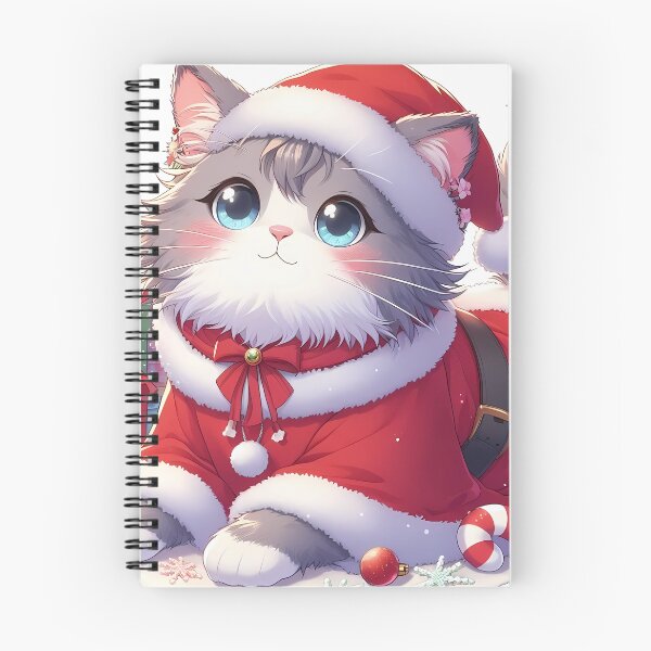 Item preview, The Kitten Who Lit the Christmas Lights Anime Version designed and sold by nocturnastore.