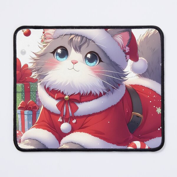 Item preview, The Kitten Who Lit the Christmas Lights Anime Version designed and sold by nocturnastore.