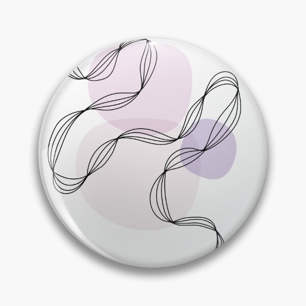 Item preview, Abstract Line Art - Purple designed and sold by LulaLinhDesigns.